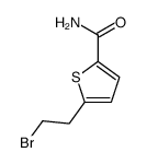 5-(2-bromoethyl)thiophene-2-carboxamide Structure