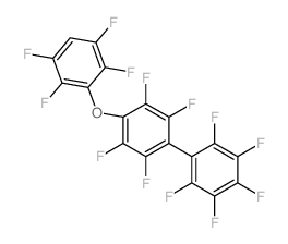 1,1'-Biphenyl,2,2',3,3',4,5,5',6,6'-nonafluoro-4'-(2,3,5,6-tetrafluorophenoxy)-结构式