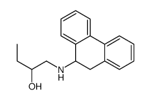 1-(9,10-dihydrophenanthren-9-ylamino)butan-2-ol结构式