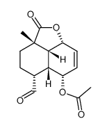 (2aS,2a1R,5R,5aS,6S,8aR)-5-formyl-2a-methyl-2-oxo-2a,2a1,3,4,5,5a,6,8a-octahydro-2H-naphtho[1,8-bc]furan-6-yl acetate Structure