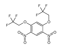 1,5-dinitro-2,4-bis(2,2,2-trifluoroethoxy)benzene结构式