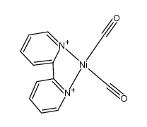Ni(2,2'-bipyridyl)(carbon monoxide)2结构式