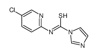 N-(5-chloropyridin-2-yl)imidazole-1-carbothioamide Structure