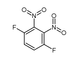 1,4-difluoro-2,3-dinitrobenzene结构式