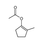 2-methylcyclopent-1-en-1-yl acetate结构式