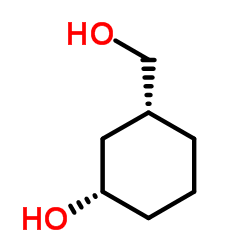 (1S,3R)-3-(Hydroxymethyl)cyclohexanol结构式