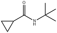 N-tert-butylcyclopropanecarboxamide结构式