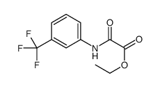 ethyl 2-oxo-2-[3-(trifluoromethyl)anilino]acetate structure