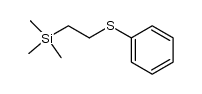 1-(Trimethylsilyl)-2-thiophenoxyethane Structure