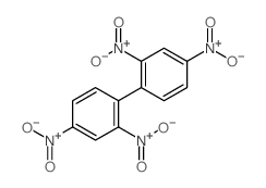 1,1'-Biphenyl,2,2',4,4'-tetranitro- structure