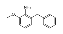 2-methoxy-6-(1-phenylethenyl)aniline结构式