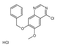 7-BENZYLOXY-4-CHLORO-6-METHOXY-QUINAZOLINE HYDROCHLORIDE picture