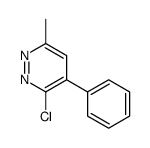 3-chloro-6-methyl-4-phenylpyridazine Structure