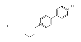 1-butyl-4-pyridin-1-ium-4-ylpyridin-1-ium,diiodide Structure