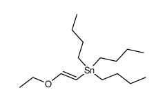 2-ETHOXYVINYLTRI-n-BUTYLTIN structure
