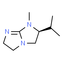 1H-Imidazo[1,2-a]imidazole,2,3,5,6-tetrahydro-1-methyl-2-(1-methylethyl)-,(2S)-(9CI)结构式