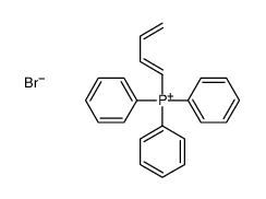 (1,3-BUTADIENYL)TRIPHENYLPHOSPHONIUM BROMIDE结构式