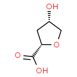 CIS-4-HYDROXY-TETRAHYDRO-2-FUROIC ACID Structure