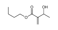 3-Hydroxy-2-methylenebutanoic acid butyl ester结构式