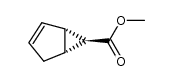 Endo-3-methoxycarbonyl-exo-6-methylbicyclo[3.1.0]hex-2-en Structure