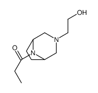 8-Propionyl-3,8-diazabicyclo[3.2.1]octane-3-ethanol Structure