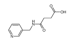 3-[(Pyridin-3-Ylmethyl)Carbamoyl]Propanoic Acid Structure