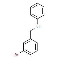 N-(3-bromobenzyl)benzenamine结构式