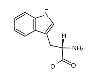 (S)-Tryptophan anion结构式