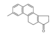 2-methyl-11,12,15,16-tetrahydrocyclopenta[a]phenanthren-17-one结构式