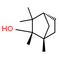 endo-1,2,3,3-tetramethyl bicyclo(2.2.1)heptan-2-ol Structure