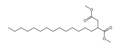 tetradecyl-succinic acid dimethyl ester结构式