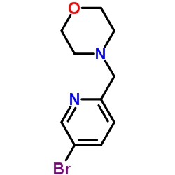 4-[(5-bromopyridin-2-yl)Methyl]morpholine structure