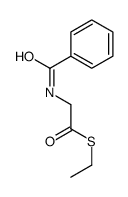 S-ethyl 2-benzamidoethanethioate Structure