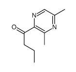 1-Butanone,1-(3,5-dimethylpyrazinyl)-(9CI) Structure