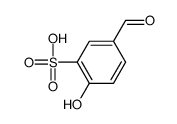 5-formyl-2-hydroxybenzenesulfonic acid结构式