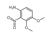 3,4-dimethoxy-2-nitroaniline结构式