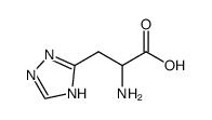 1,2,4-三唑丙氨酸结构式
