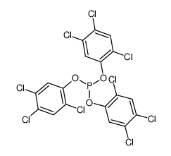 Tri-<2,4,5-trichlor-phenyl>-phosphit Structure