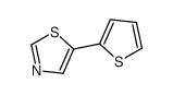 5-thiophen-2-yl-1,3-thiazole结构式