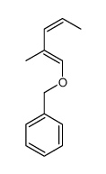 2-methylpenta-1,3-dienoxymethylbenzene Structure