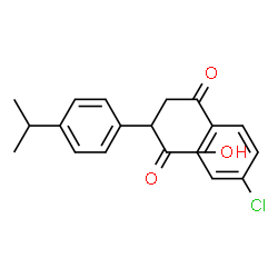 4-(4-Chlorophenyl)-2-(4-isopropylphenyl)-4-oxobutanoic acid Structure
