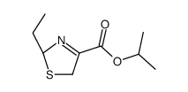 4-Thiazolecarboxylicacid,2-ethyl-2,5-dihydro-,1-methylethylester,(2S)-(9CI)结构式