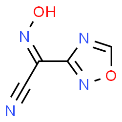 1,2,4-Oxadiazole-3-acetonitrile,alpha-(hydroxyimino)-(9CI) Structure