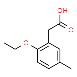 2-ETHOXY-5-METHYL-BENZENEACETIC ACID structure