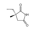 (S)-Ethosuximide Structure