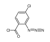 2-azido-4-chlorobenzoyl chloride结构式