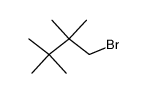 1-bromo-2,2,3,3-tetramethylbutane结构式