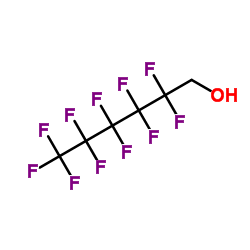1H,1H-十一氟-1-己醇结构式