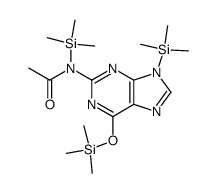 (Ac)G(TMS)2 Structure