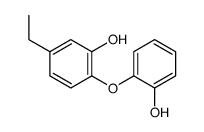 5-ethyl-2-(2-hydroxyphenoxy)phenol Structure